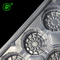 Plastic Tray Food Container Compartments Food Disposable Food Thermoforming Tray Disposable Recyclable Tray Donut Box