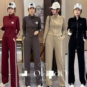 ชุดกีฬาผู้หญิงแขนยาวคุณภาพสูง <span class=keywords><strong>2</strong></span> ชิ้น ผ้าฝ้าย รุ่น OC1114 - Product Image 4