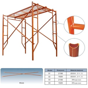 Pratik uygulama ile oteller yürüyüş tasarımı için endüstriyel stil çelik çerçeve iskele - Product Image 2