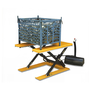 Plataforma Elevadora Hidráulica Tipo Tijera con Mecanismo Fijo en Forma de U/E - Product Image 1