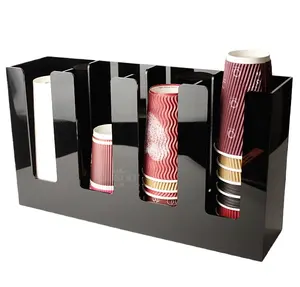 Koffie- en theewinkel of melktheewinkel acryl bekerdisplayrek - Product Image 1