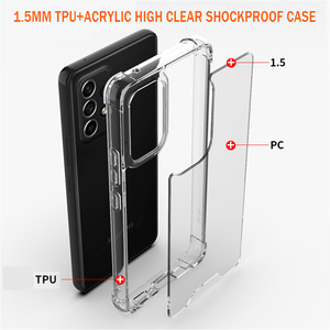 GSCASE 1.5MM Acrylique 35 A55 Clear Shockproof Case pour <span class=keywords><strong>Samsung</strong></span> <span class=keywords><strong>Galaxy</strong></span> A52 A22 A33 A53 A03S 5G Back Covers - Product Image 2