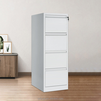 Classeur vertical moderne en acier à 4 tiroirs de haute qualité pour le bureau, l'atelier, la vente directe en usine pour la chambre, la cuisine et l'école.