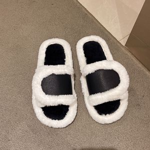 Nuova ciabatte Mao Mao ciabatte da <span class=keywords><strong>donna</strong></span> in pelle per <span class=keywords><strong>Velcro</strong></span> autunno inverno per ciabatte grande apertura piedi ciabatte moda - Product Image 6