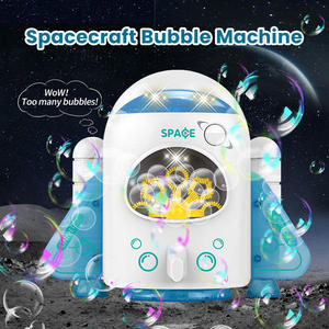 Souffleur de bulles électrique astronaute spatial avec lumières et musique, réservoir de 110 ml, jouet de fête en plein air pour enfants, cadeau - Product Image 2