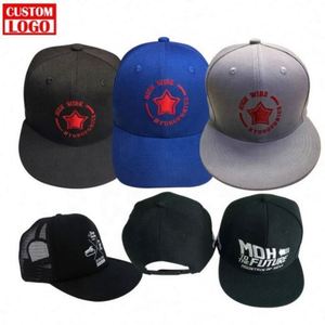 Wholesale Customized Embroidery Logo Unisex Cheap Structured Snapback Dad Hat Baseball Cap Hats for Men Sports Caps - Product Image 5