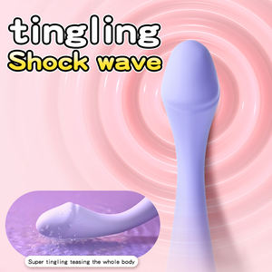 Vibratore Punto G in Silicone Liquido Morbido e Liscio Multifunzionale con 10 Frequenze di Vibrazione Massaggiatore per Stimolazione Clitoridea - Product Image 5