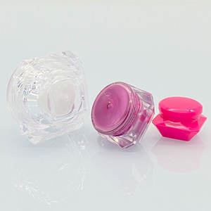 Beliebte 3g 5g 10g 15g 20g Acryl-Dosen Konzentrat-Behälter Kindersichere Kleine <span class=keywords><strong>Mini</strong></span>-Mason-Proben-Dosen in Rosa - Product Image 6