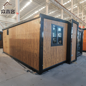บ้านคอนเทนเนอร์สำเร็จรูป ZXH ZXHE20FT-1 น้ำหนักเบา ขยายได้ พร้อมใช้งาน ครัว ห้องน้ำ แบบพกพา - Product Image 1