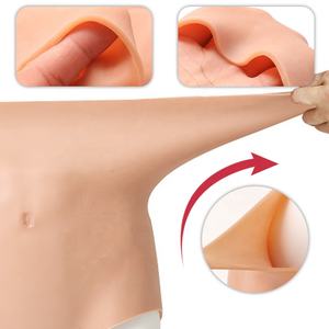 Bragas acolchadas de silicona con trasero grande, pechos de silicona falsos, pechos negros, ropa interior de talla grande para mujer, caderas <span class=keywords><strong>grandes</strong></span> falsas colombianas - Product Image 2