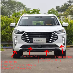 กันชนหน้าส่วนล่าง แผ่นกันกระแทกส่วนล่าง ผิวด้าน สำหรับรถยนต์ Chery Jetour X70 Plus อะไหล่แท้ รหัส F18-2803502 - Product Image 5