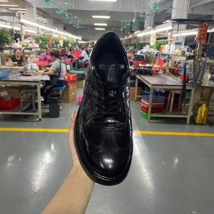 Scarpe Derby da Uomo Stile Retrò Tedesco, in Morbida Pelle di <span class=keywords><strong>Cavallo</strong></span> Lavata, con Suola Goodyear, Allacciate, Tendenza Moda - Product Image 3