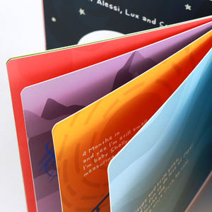 Custom Offset Color Made From Coated Paper Printing Eco Friendly Hardcover Children's Board <b>Book</b> Early Education for Kids - Product Image 2