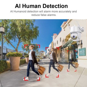 Qearim 2023 Giá Cả Cạnh Tranh Mẫu Camera Mới Camera Hệ Thống An Ninh Ptz Wifi Theo Dõi Người Tự Động 1080P - Product Image 3