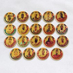 Monedas Conmemorativas Metálicas de Jugadores de Baloncesto de la NBA, Colección 2026, para Fanáticos - Product Image 1