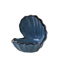 Ornement décoratif en céramique Art Déco, thème Monde sous-marin bleu, en forme de poisson, pour aquarium, souvenir de mariage et de tourisme, et aménagement paysager