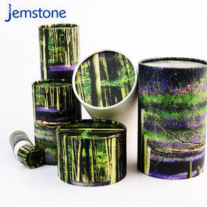 Custom Design Eco-friendly Herbal Tea Clothing <b>Kraft</b> Tube Packaging Perfume Canister Cosmetic Cardboard Paper Tube - Product Image 6