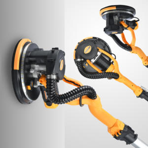 <span class=keywords><strong>Ponceuse</strong></span> à cloisons sèches haute puissance avec aspiration intégrée 900W, machine professionnelle de ponçage <span class=keywords><strong>et</strong></span> de polissage mural avec éclairage LED - Product Image 1