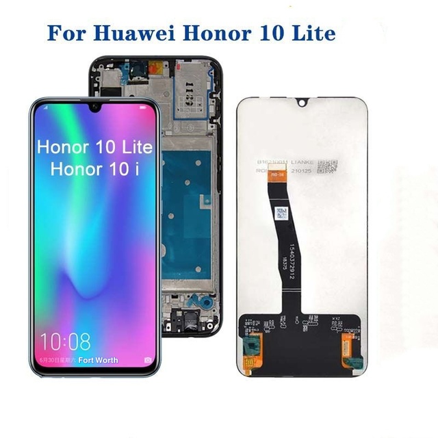 Fort Worth Honor 10 Lite Mobile Phone Screen Assembly Original LCD Display Internal External Integrated Screen 100% Tested