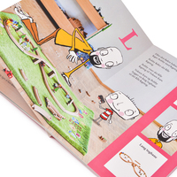 Libro de Cuentos de Tapa Dura Impreso de Fábrica OEM para Educación Cognitiva de la Primera Infancia de 1-3 Años, Libros Ilustrados Coloridos A4 A5
