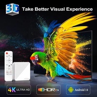 Gran Stock, Entrega Rápida, Logotipo Personalizable OEM, Allwinner H313 Quad Core, Android 14, 4K, Android TV Box H96 Max