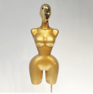 Plastic Plus Size grote borst dunne taille halflichaam displaymodel voor dames Europese Amerikaanse model attributen - Product Image 5