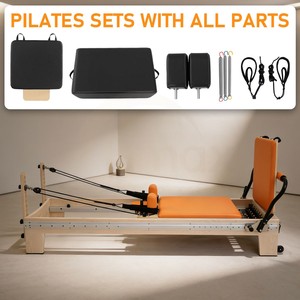 <span class=keywords><strong>Ochi</strong></span> Personnalisé Améliore la Perception Corporelle – Équipement de Pilates Reformer en Bois d'Érable Adapté aux Cours Spécifiques de Pilates - Product Image 3