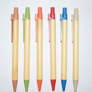 Stylo Bille Écologique Prix Usine Personnalisable Logo Largeur d'écriture 1,0 mm Encre Bleue/Noire Promotionnel 140x10mm Style Nouveauté Marque - Product Image 6