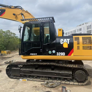 Excavadora Hidráulica de Orugas 320D de 20 Toneladas, Seminueva, de Bajo Consumo, con Sistema de Motor Original Estable, Bomba, Caja de Cambios y Cucharón de 1.0m - Product Image 3