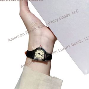 Reloj de Pulsera Retro de Moda de Lujo en Oferta, con Caja de Acero Inoxidable, Correa de Cuero Italiano, Movimiento de Cuarzo, Regalo para Hombre y Mujer - Product Image 1