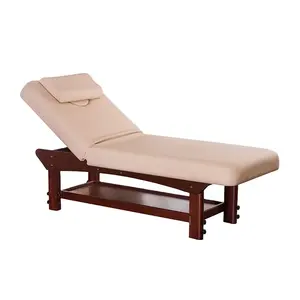 New Style Korea Solid Wooden Portable Massage Tables Top Selling Full Body Beauty Massage Bed For Sale