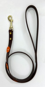 Collier pour chien en cuir véritable rembourré réfléchissant durable personnalisé en gros, doux pour l'entraînement des grands chiens, exportateur indien, rivet, petite taille - Product Image 4