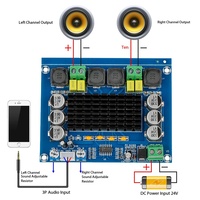 Carte d'amplification numérique haute puissance XH-M543 TPA3116D2, module d'amplification audio classe D double canal 2 * 120W