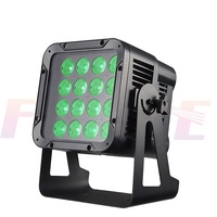 FEIYUEYUE Proyector LED RGBWA+UV de pared, impermeable IP65, a batería, 16000 mAh, 16x15W, 6/9 canales DMX512 RC, con lente de 15/25/40 mm