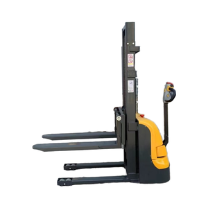 Nhà Máy Giá 1ton 1000Kg Đơn Giản Xách Tay Điện Xe Nâng Xe Tải 12M Thủy Lực Đi Bộ Loại Xếp Chồng Xe Nâng - Product Image 2