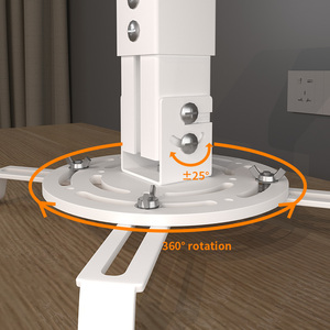 Soporte de Proyector 2 en 1 para Techo y Pared, Soporte de Aluminio Resistente para Proyectores Epson, XGIMI, Dangbei, JMGO, <span class=keywords><strong>LG</strong></span> - Product Image 5