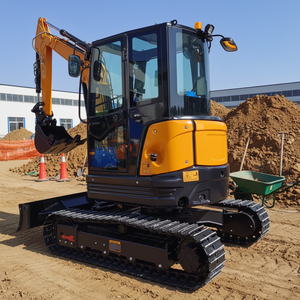 HAIJU 360 °   Rode rupsgraafmachine 4 ton met Kubota EPA-motor, export naar VS en Canada, breedte 1700 mm, kiephoogte 3382 mm, voordelig - Product Image 1