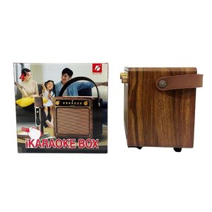 10W Retro Đài Phát Thanh Với <span class=keywords><strong>Microphone</strong></span> Kts Loa Siêu Trầm Hệ Thống Âm Thanh Đảng Box Mini Karaoke Loa Âm Thanh Stereo Loa - Product Image 4