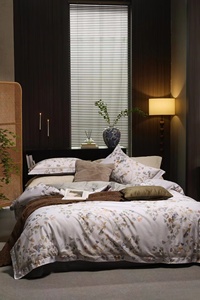 Ensemble de couette en tissu imprimé en coton moderne avec housse de couette et taie d'oreiller à motif de dessin animé - Product Image 6