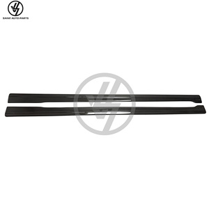 MTN Style Glossy Twill Weave Vacuum Bagged Carbon Fiber Car Bumper Side Skirts for Audi RS6 C7 2008-2010 Retrofit Car Body Kit - Product Image 6