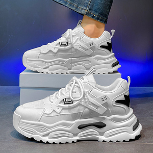 Nuove scarpette bianche traspiranti da uomo di tendenza <span class=keywords><strong>tutto</strong></span> all'interno <span class=keywords><strong>scarpe</strong></span> sportive da corsa casual <span class=keywords><strong>scarpe</strong></span> da papà - Product Image 5