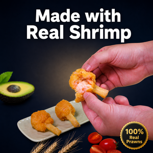 Oferta Especial: Bolas de Camarón y Prawn de Caña de Azúcar Congeladas, Pre-fritas, Crujientes, Snack de Mariscos Semielaborado, Proveedor Mayorista a Granel - Product Image 1