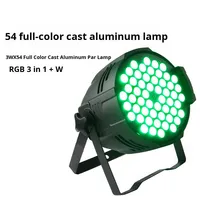 Projecteur de scène PAR 54 LED RGB 3-en-1 à faisceau, contrôle DMX512, en aluminium moulé, éclairage DJ pour mariages et événements