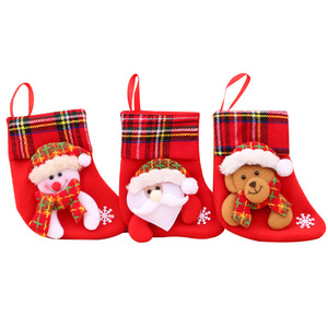 Decoraciones navideñas, calcetines de Papá Noel, adornos para árboles de Navidad, calcetines navideños, bolsas de regalo, bolsas de regalo de Navidad - Product Image 5