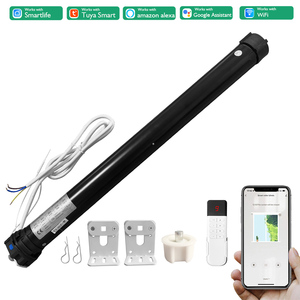Moteur tubulaire WiFi intelligent Tuya 45 mm pour stores enrouleurs, commande vocale via application, 20 Nm, pilote de volet roulant automatisé, charge 80 kg pour maison et bureau - Product Image 1