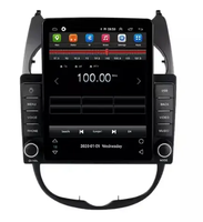 Autoradio GPS Android 13 IPS DSP 8+128 Go pour Peugeot 206 2001 - 2008, autoradio intégré, lecteur de carte TF, récepteur audio musical