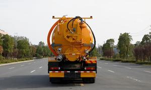 6x4 Sinotruk HOWO Dual Function Pipeline Dredge Truck PINFL High Pressure <b>Pump</b> Sludge Sewage Feces Vacuum Transfer - Product Image 6
