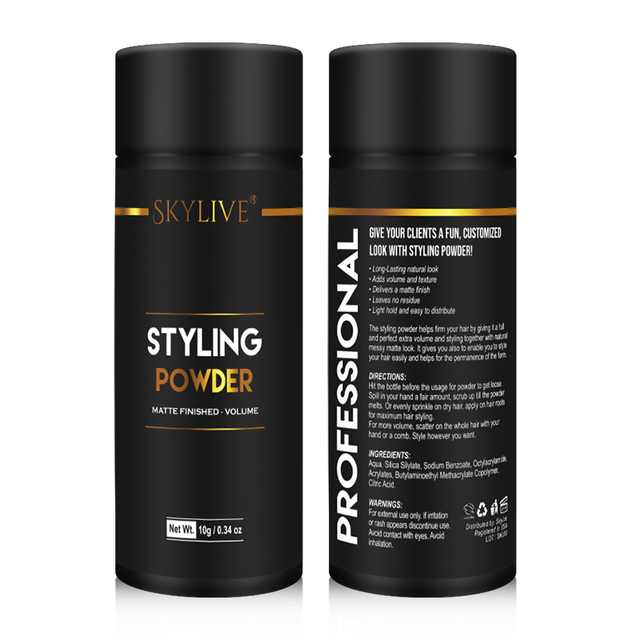 Custom Hair Texture Powder Fluffy Powder Super Styling Powder for Men