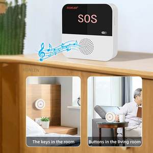 <span class=keywords><strong>Alarme</strong></span> personnelle intelligente WiFi pour les personnes <span class=keywords><strong>âgée</strong></span>s soignantes Bouton d'appel SOS Life Alert pour les personnes <span class=keywords><strong>âgée</strong></span>s Patients personnes handicapées - Product Image 4