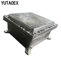 Boîtier en alliage d'aluminium ATEX antidéflagrant IP66 pour une utilisation en extérieur avec 6 douilles